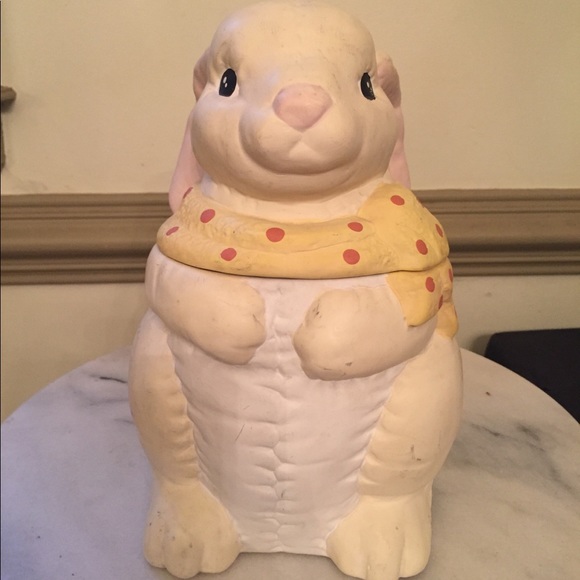 Kitchen | Vintage 196s Treasure Craft Bunny Cookie Jar | Poshmark